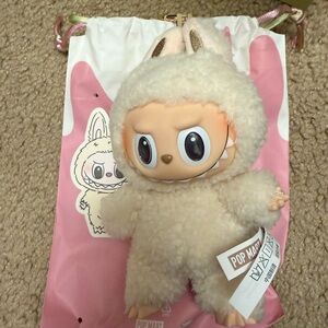 Authentic Pop Mart Labubu Exciting Macaron Soymilk New